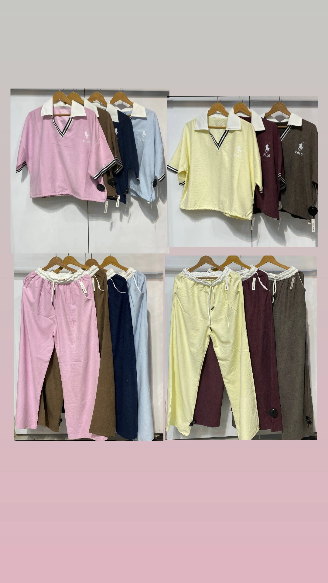 ست دخترانه طرح  POLO